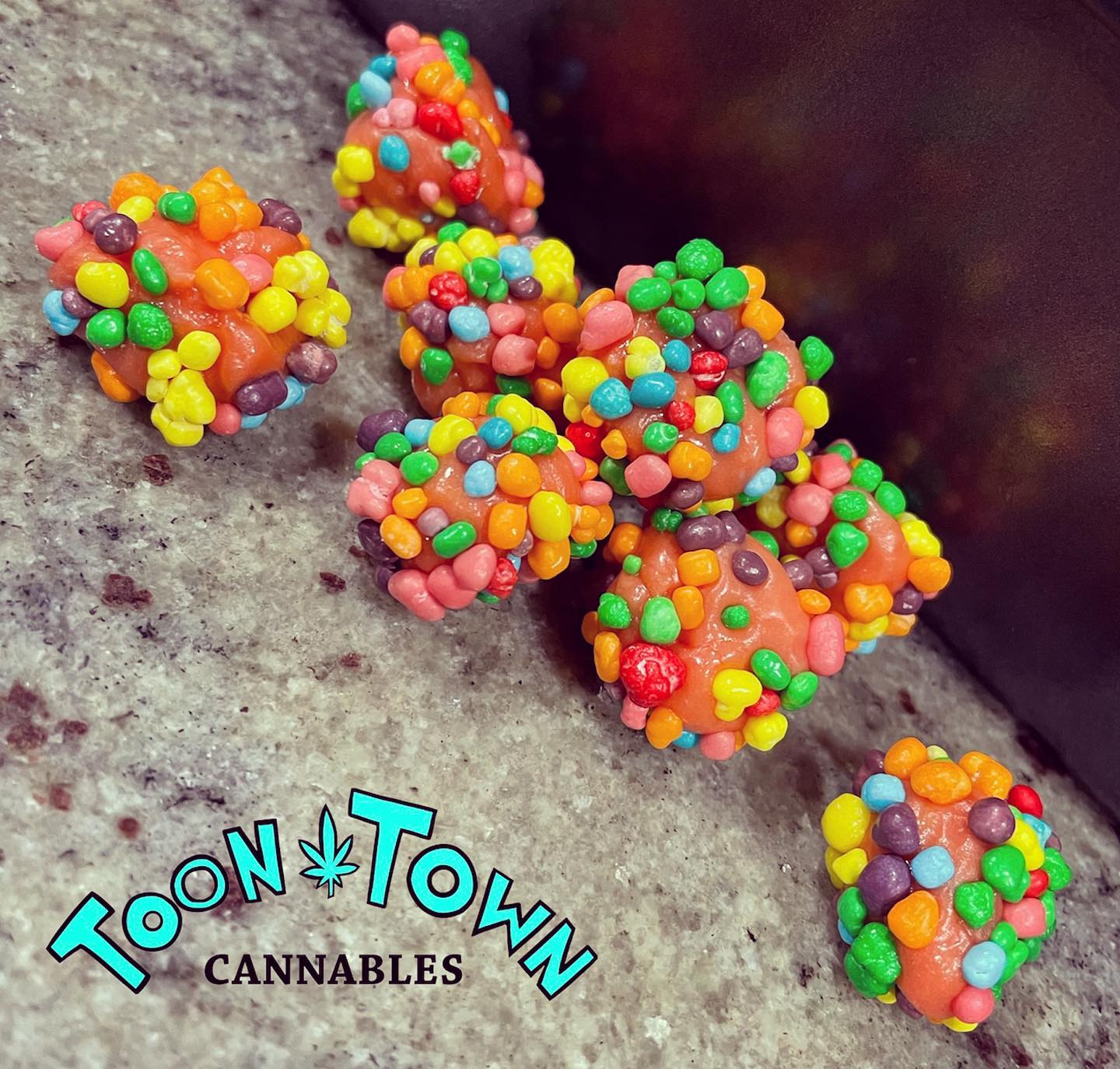 120MG Nerd Balls - THC or CBD