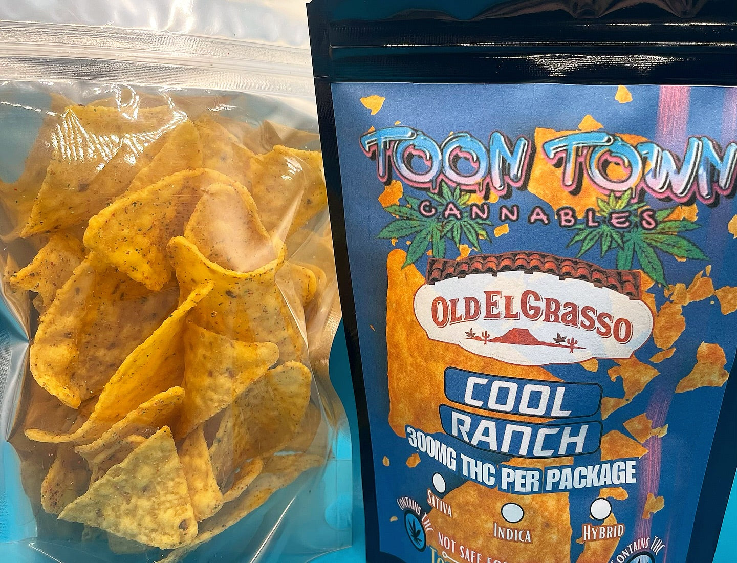 300MG Corn Chips - THC or CBD