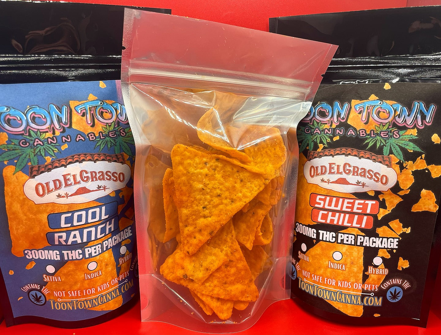 300MG Corn Chips - THC or CBD