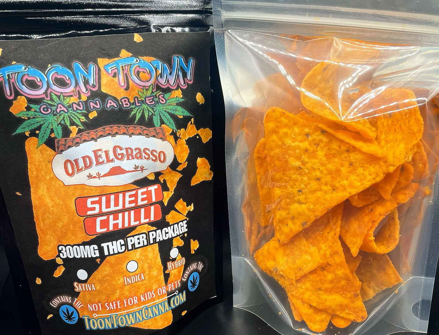 300MG Corn Chips - THC or CBD