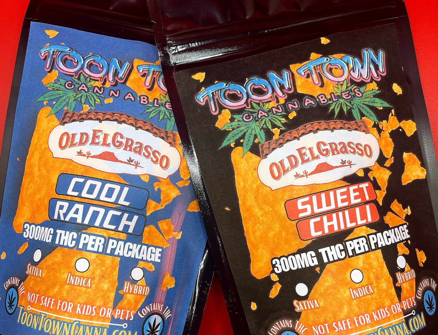 300MG Corn Chips - THC or CBD