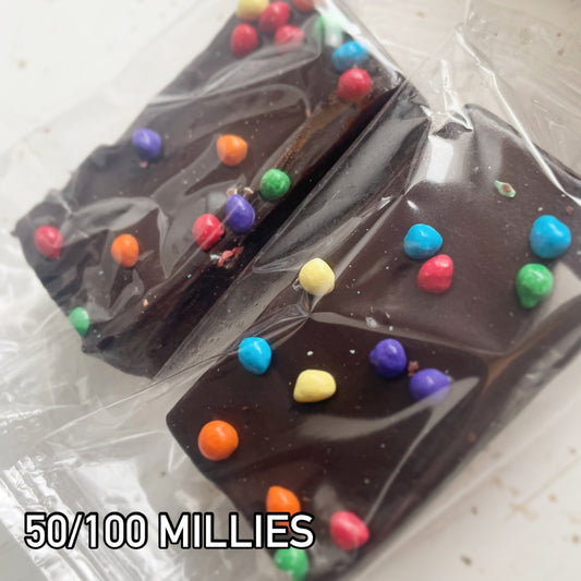 50MG Fudge Brownie - THC or CBD