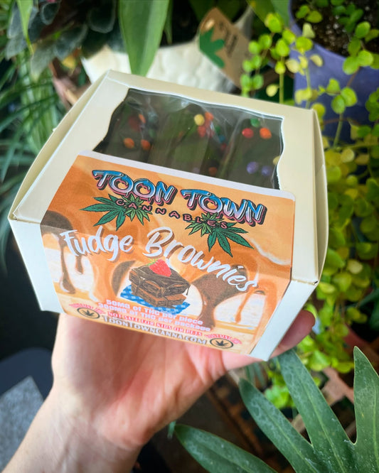 50MG Fudge Brownie - THC or CBD