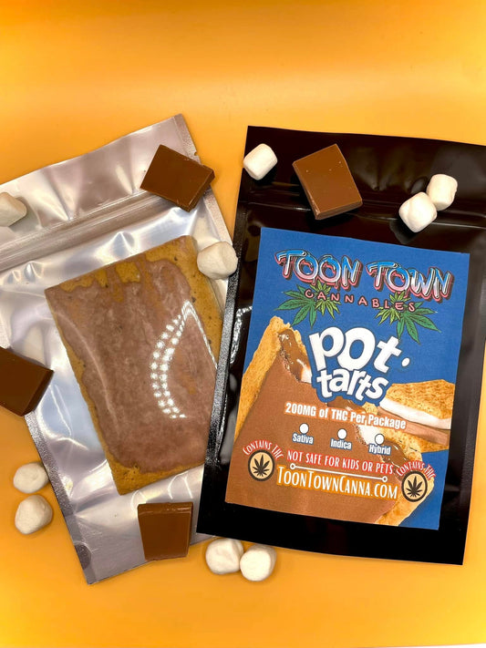 200MG Pot Tarts - THC or CBD