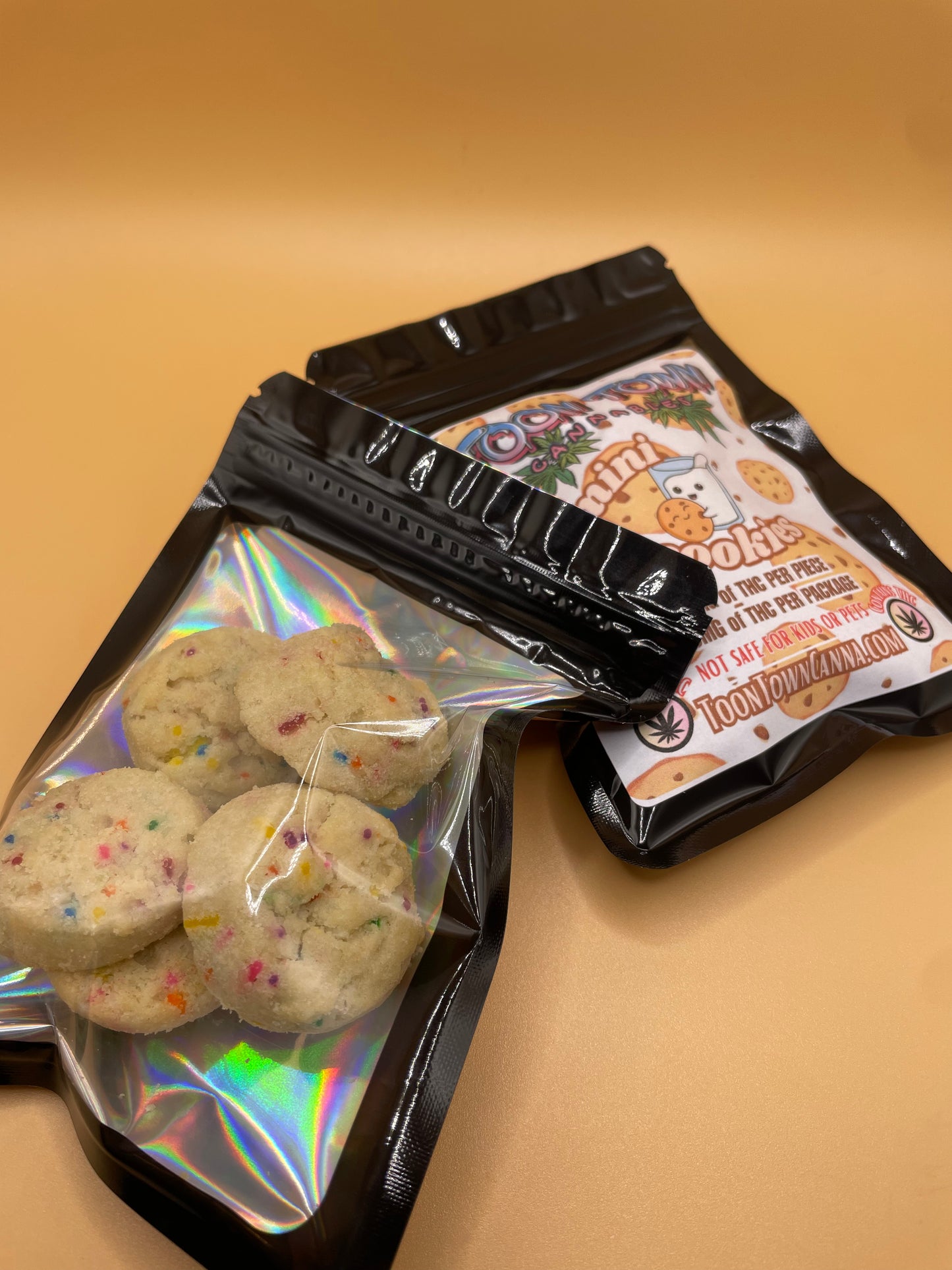 500MG Mini Cookies - THC or CBD