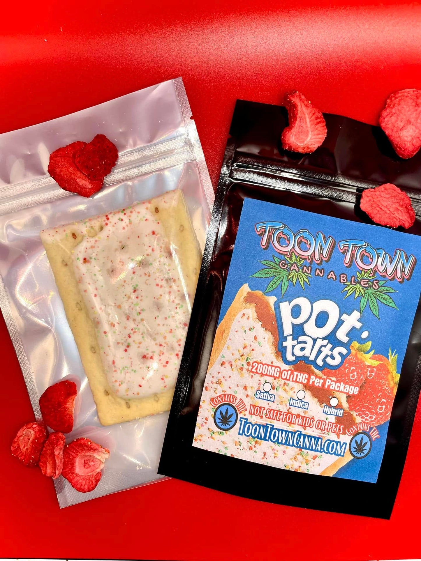 200MG Pot Tarts - THC or CBD