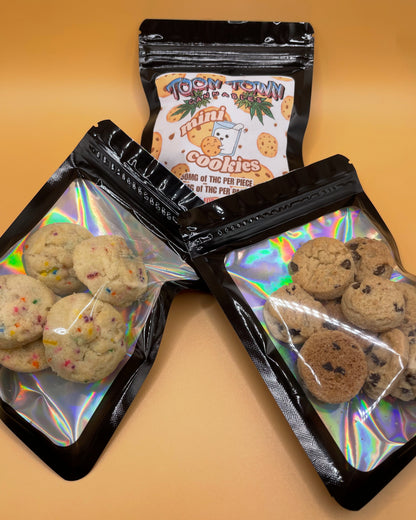 1,000MG Mini Cookies - THC or CBD